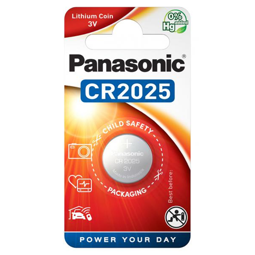 PANASONIC CR2025 3V elem