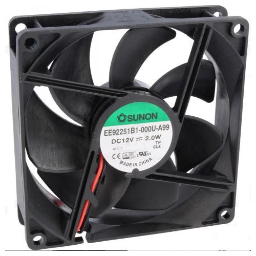 SUNON ventilátor 90x90x25 12VDC