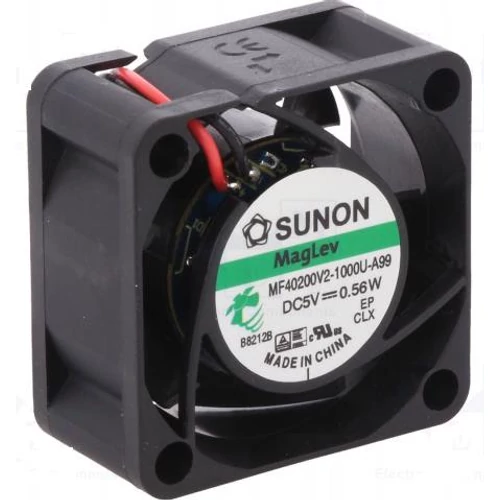 SUNON ventilátor 40x40x20 24VDC