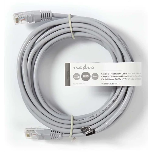 UTP KÁBEL  PATCH 5m RJ45 Cat5