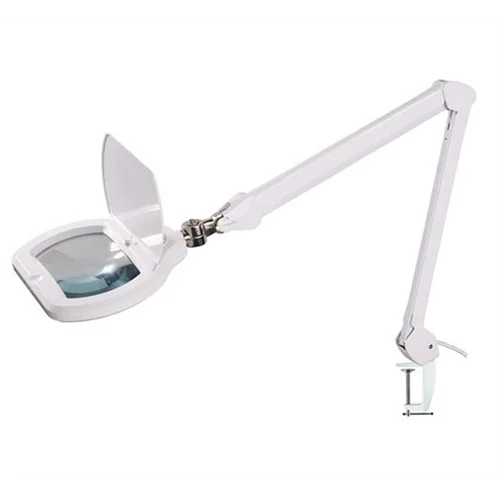 Nagyítós asztalra szerelhető lámpa LED-es 3 dioptri 1,75x nagyítás fehér