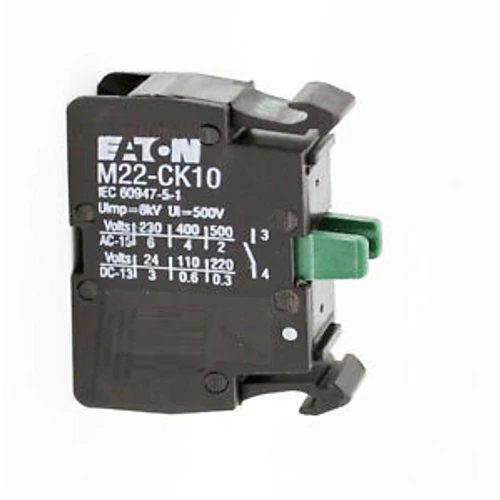 EATON M22-CK10 működtető elem, 1 záró