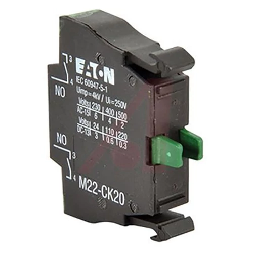 EATON M22-CK20 működtető elem, 2 záró