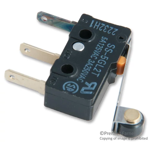 OMRON SS-5GL2T mikrokapcsoló  kar-görgős 14,5mm 