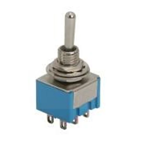 Fémkaros mikrokapcsoló két áramkörös, három állású