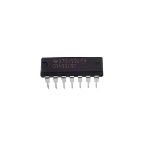 CD4001 4 csastornás 2 bemenetes NAND kapu; DIP14