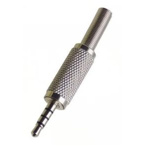 Jack 3,5 sztereó dugó fém ház