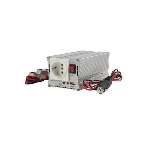 FESZÜLTSÉG ÁTALAKÍTÓ 12/220V + USB 300W