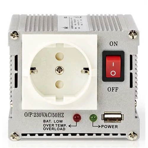 FESZÜLTSÉG ÁTALAKÍTÓ 12/220V + USB150W