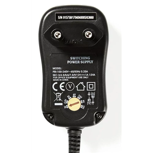 UNIVERZÁLIS TÁPEGYSÉG 2,0A 3-12VDC