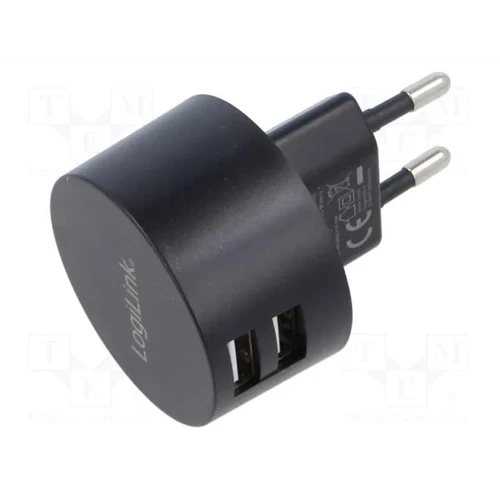 TÁPEGYSÉG 5VDC 2x2,1A USB-A Dugvillás