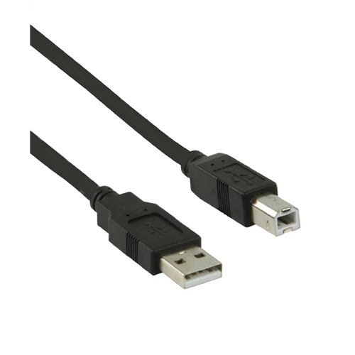 USB KÁBEL USB-A Dugó - USB-B Dugó 2m.