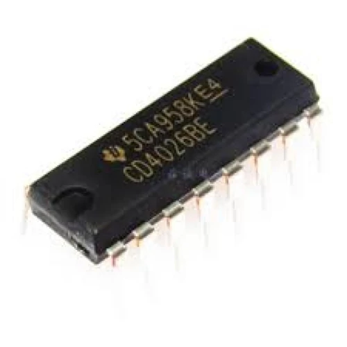 CD4026 dekád számláló,osztó DIP16