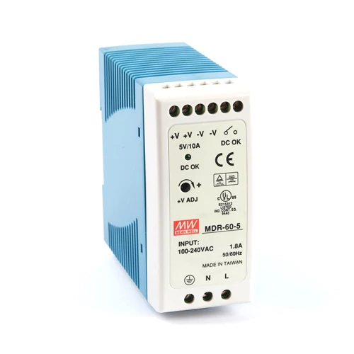 Mean Well MDR-60-5 5V 10A tápegység 