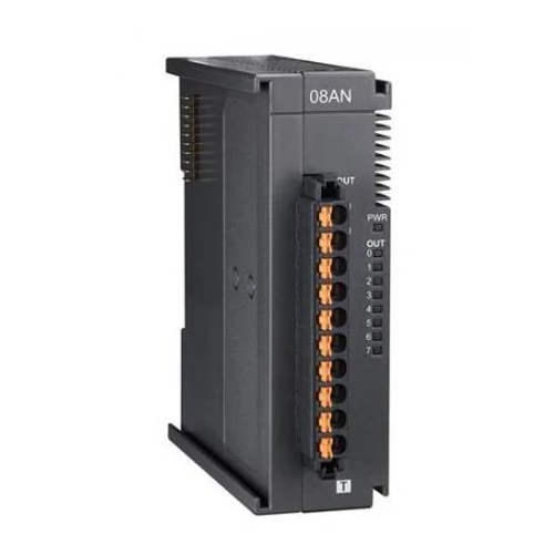 DELTA AS08AN01R-A PLC I/O bővítő (8 digitális kimenet), relés 