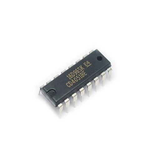 CD4051 Analog Multiplexer 8-Channel DIP16