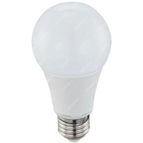 LED fényforrás 12W, E27 foglalattal, 1100 lumen, 6000 Kelvin, hideg fehér.