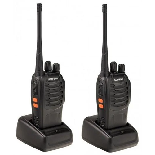 Rádiós adó-vevő pár Baofeng BF-888S PMR 4 km hatótávolságú 16 csatornás dokkoló töltővel