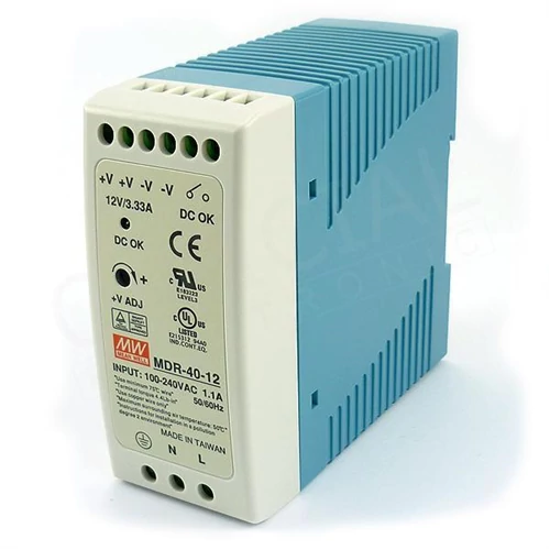 Mean Well MDR-40-12 12v 3,3A tápegység