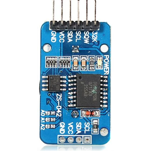 Arduino DS3231+AT24C32 real time modul