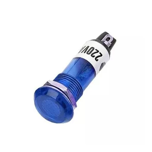 Izzószálas jelzőlámpa 230V d10mm kék 