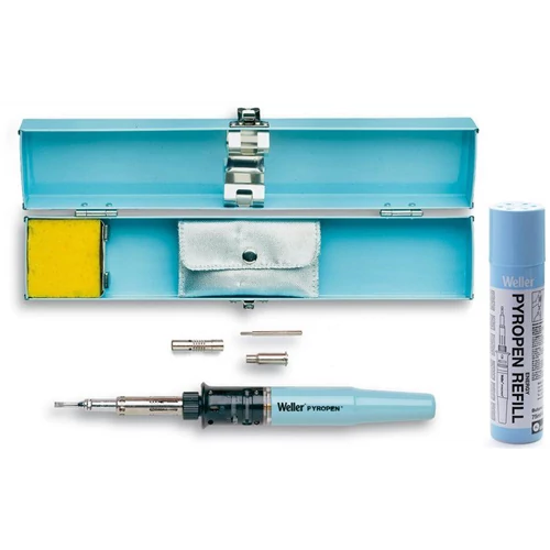 Weller Pyropen gáz forrasztópáka tartozékokkal