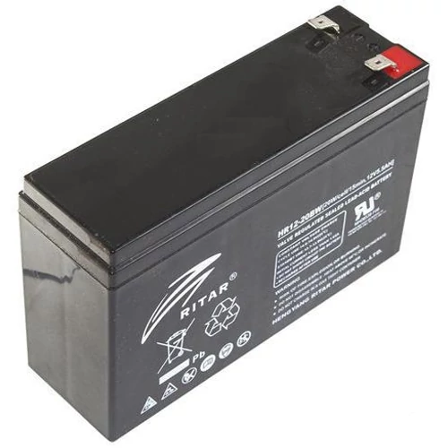 12V 5Ah RITAR SAVAS, ZÁRT ÓLOMAKKUMULÁTOR HR12-20BW nagy áramú 151x50x90