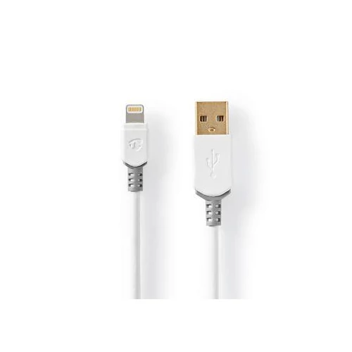 USB KÁBEL USB-A - LIGHTNING 8p 2m aranyozott