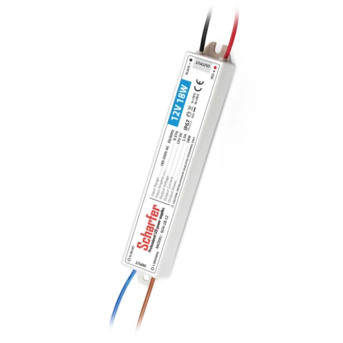 TÁPEGYSÉG 12V 1,5A SCH-18-12 18W IP67