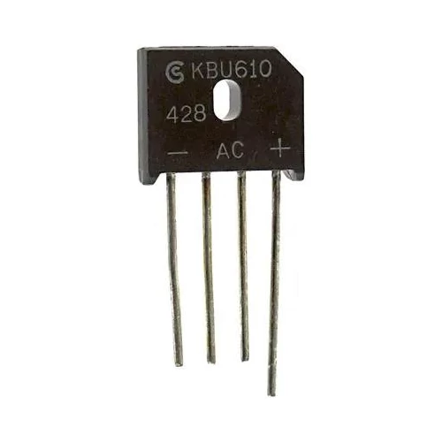 KBU610 6A/1000V Egyenirányító diódahíd