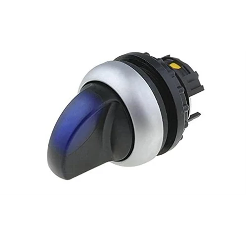 EATON M22-WLK-B 2 állású visszaállós kék átvilágítható választókapcsoló fej