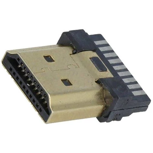 HDMI dugó forrasztható ház nélkül