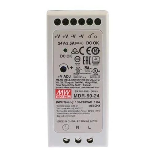 Mean Well MDR-60-12 12V 5A tápegység