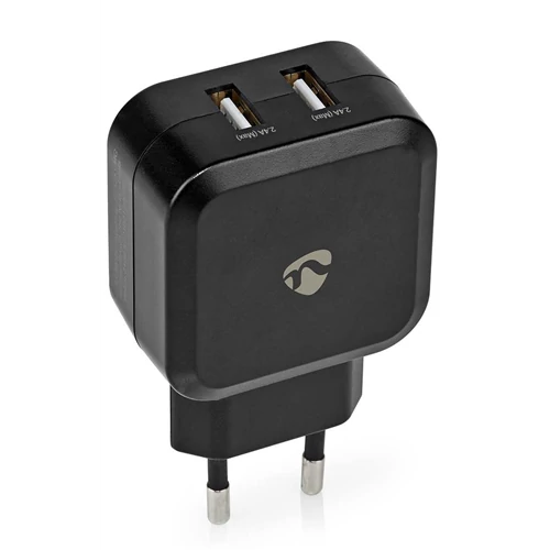 TÁPEGYSÉG 5VDC 2x2,4A USB hálózati gyorstöltő