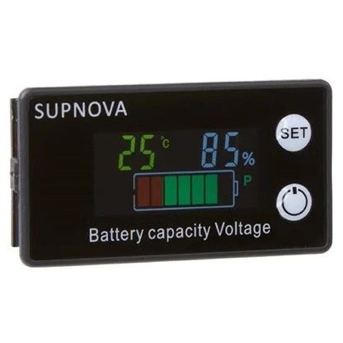 STU34589 Akkumulátor állapot kijelző 8-100V  