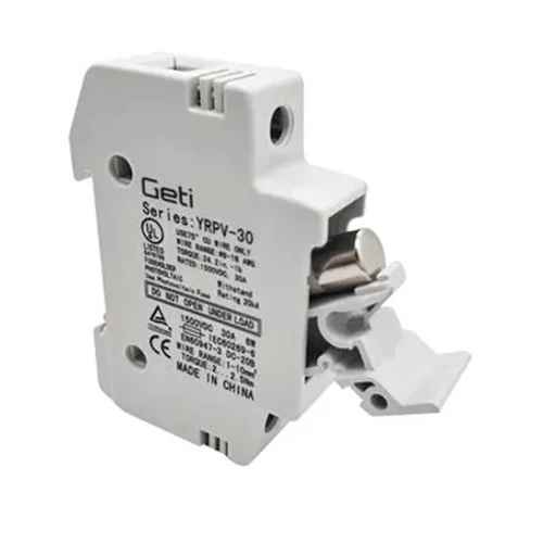 GETI GF-F03 Biztosítós szakaszolókapcsoló DC 10x38mm 32A 690-1000V DC