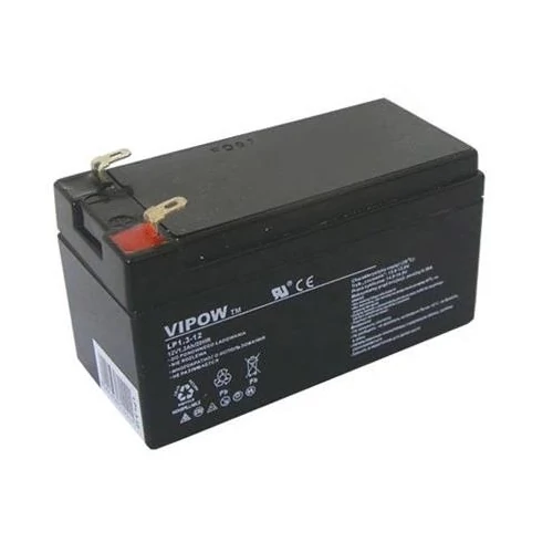 Vipow 12V 1,3Ah savas ólomakkumulátor 