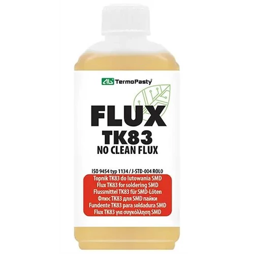 Termo Pasty FLUX TK83 Folyósítószer SMD forrasztáshoz 100ml AG