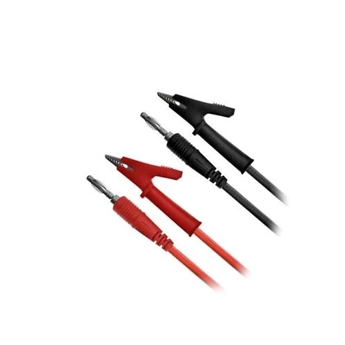 Mérőzsinór Geti GT-L06 banán dugó - mérő csipesz 1m