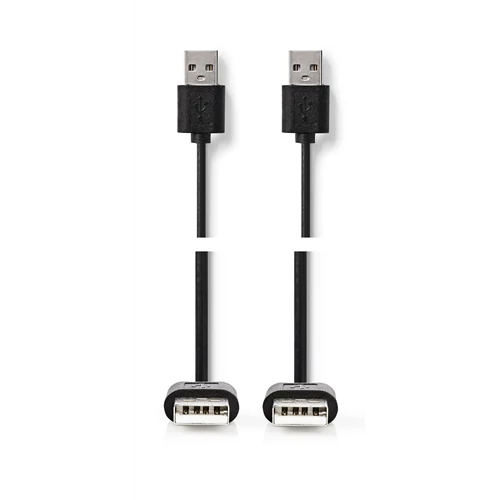 USB KÁBEL USB-A DUGÓ - USB-A DUGÓ 1m 