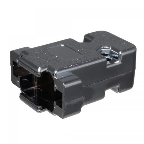 D-SUB 9 p műanyag ház fémezett 