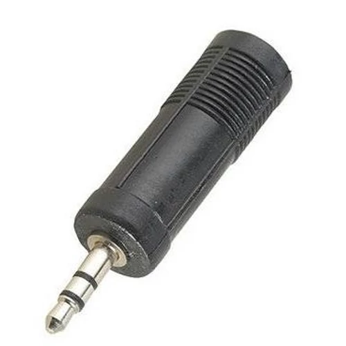 JACK 3,5 sztereó dugó-6,3 sztereó aljzat fordító adapter