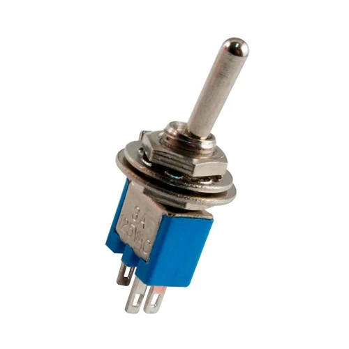 Fémkaros mikrokapcsoló egy áramkörös, két állású