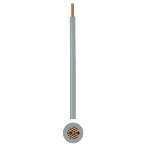 LiYv 0,25mm2 VEZETÉK SZÜRKE