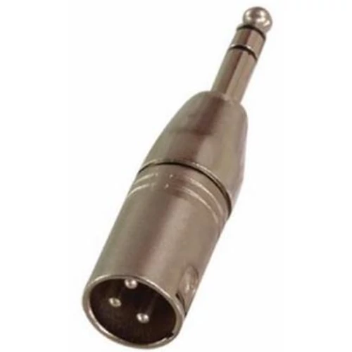 XLR 3P DUGÓ/JACK 6,3 sztereó dugó ADAPTER