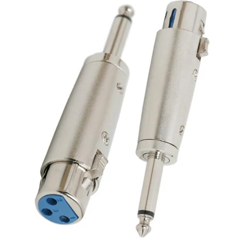 XLR 3P ALJZAT/JACK 6,3 monó dugó ADAPTER