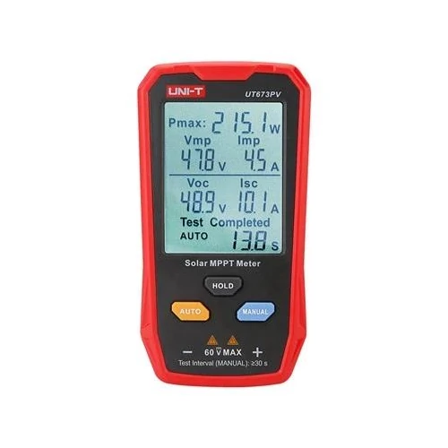 UNI-T UT673PV napelem panel mérő műszer