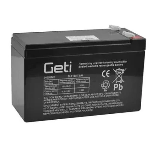 12V 7,5Ah F2 GETI SAVAS, ZÁRT ÓLOMAKKUMULÁTOR